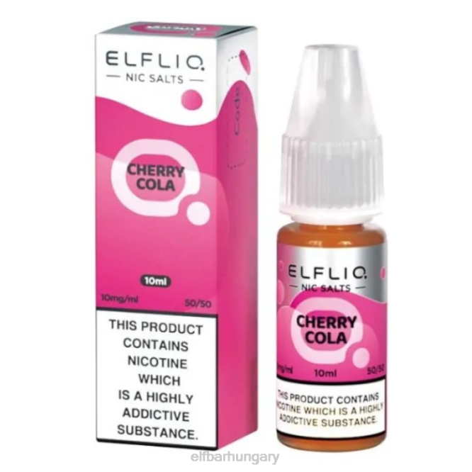 elfbar elfliq nic sók - cseresznye kóla - 10 ml-10 mg/mlRFJP196