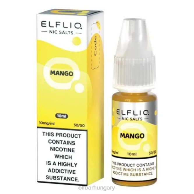 elfbar elfliq nic sók - mangó - 10ml-10 mg/mlRFJP188