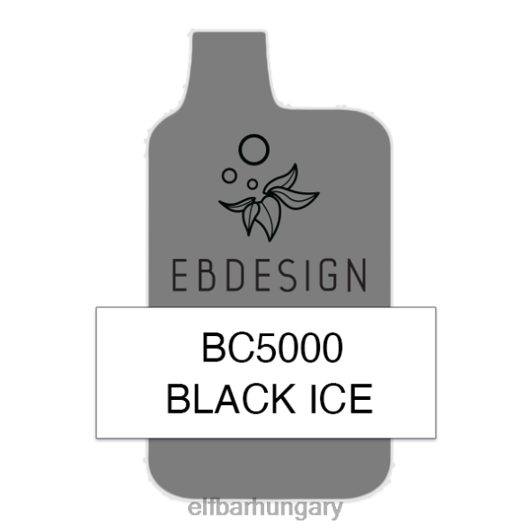 ELFBAR2J04P56black ice 5000 fogyasztó - szingli