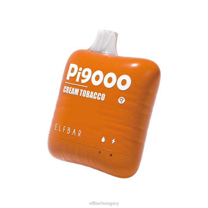 ELFBAR pi9000 eldobható vape 9000 fújás tejszínes dohány 8BJF105