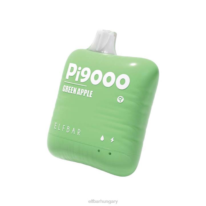 ELFBAR pi9000 eldobható vape 9000 fújás zöld alma 8BJF110